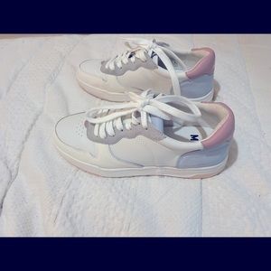 Madewell court sneakers in morning mist